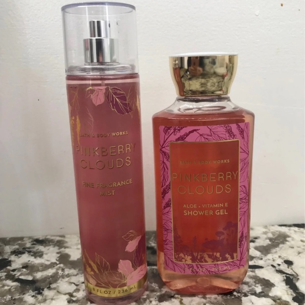 Bath and body works pinkberry clouds
